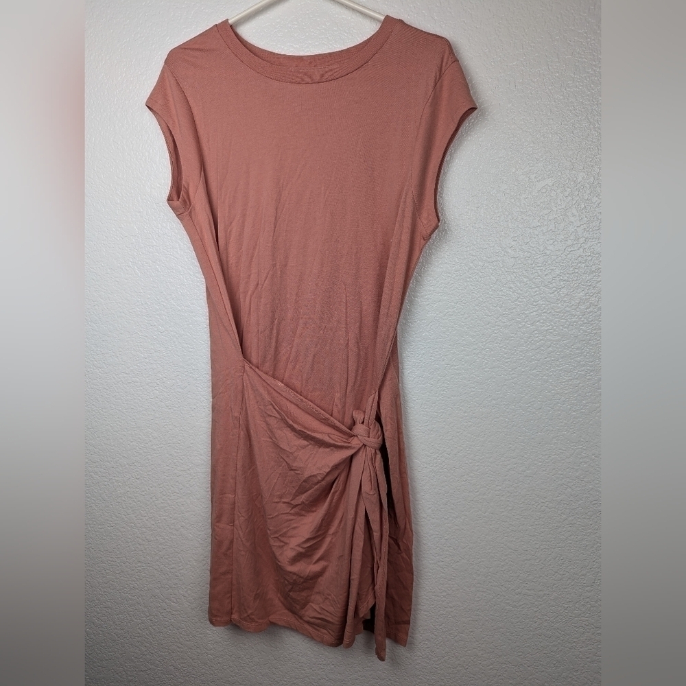 NWOT spiritual gangster tie front dress